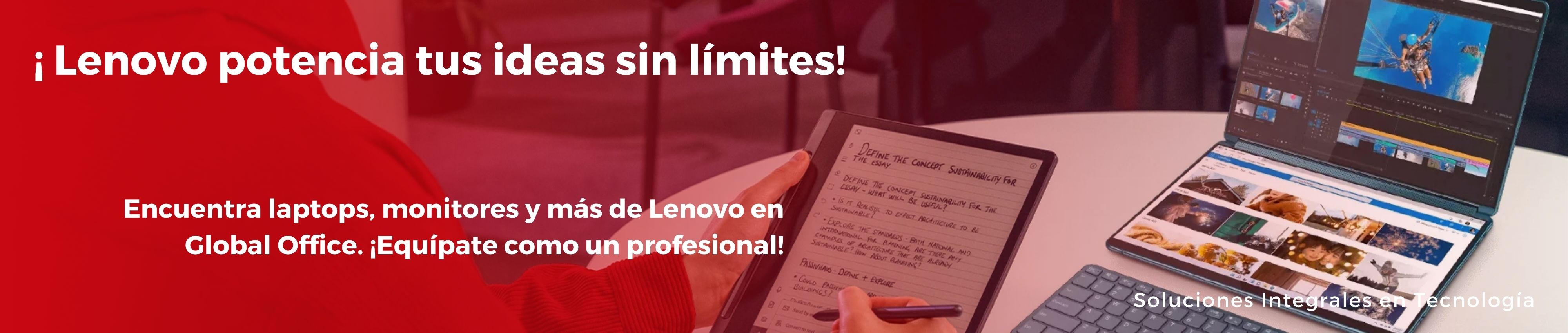 Compra laptops, impresoras, cámaras de seguridad y más en Global Office. Ofrecemos productos de tecnología, línea blanca, y sistemas CCTV con envío en todo México.